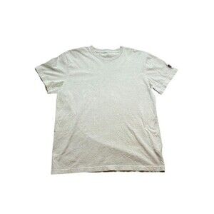 American Giant Mens Size Large Premium Crew T-Shirt Tan Cotton Made in USA NWOT